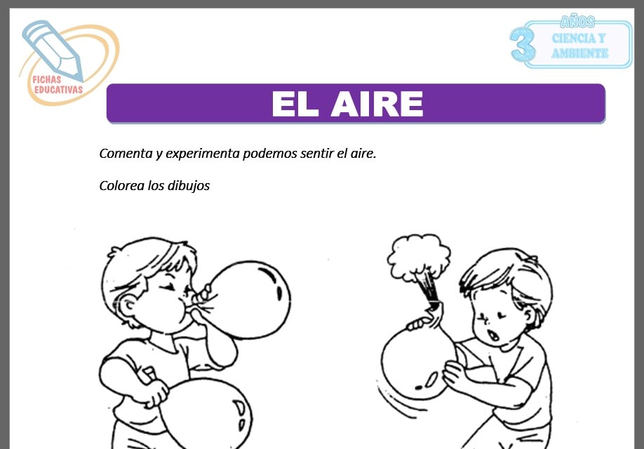 El aire para tres años El aire para tres años