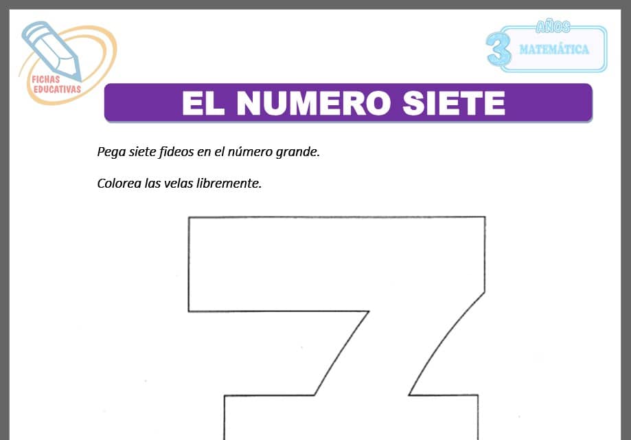 El número siete para tres años
