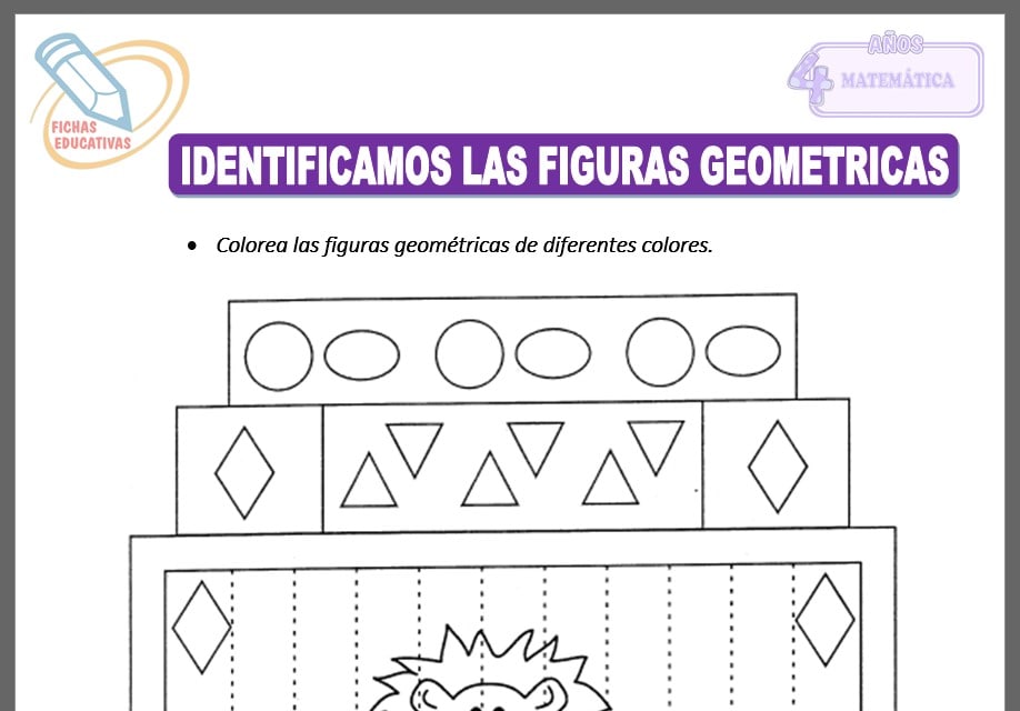 Identificamos las figuras geométricas para cuatro años