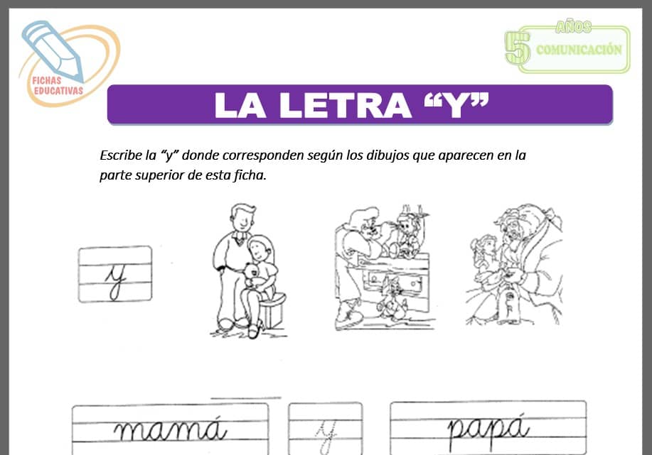 La letra y para cinco años