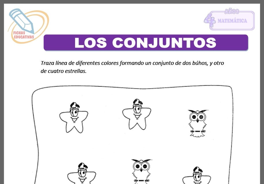 Los conjuntos para cuatro años