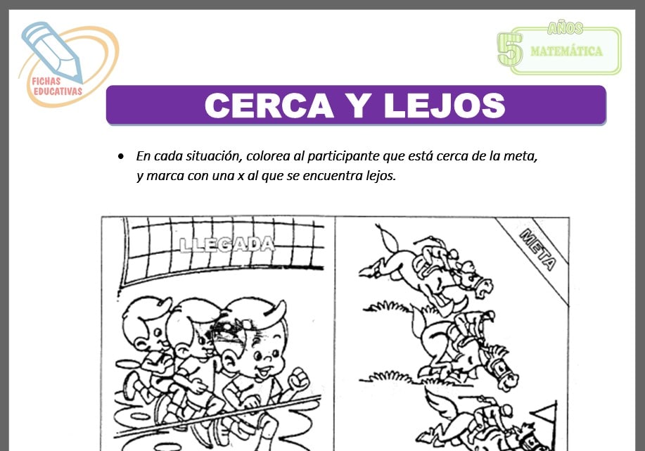 Cerca y lejos para cinco años
