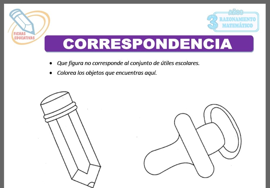 Correspondencia para tres años
