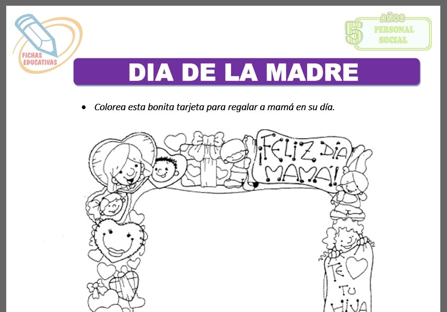 Día de la madre para cinco años