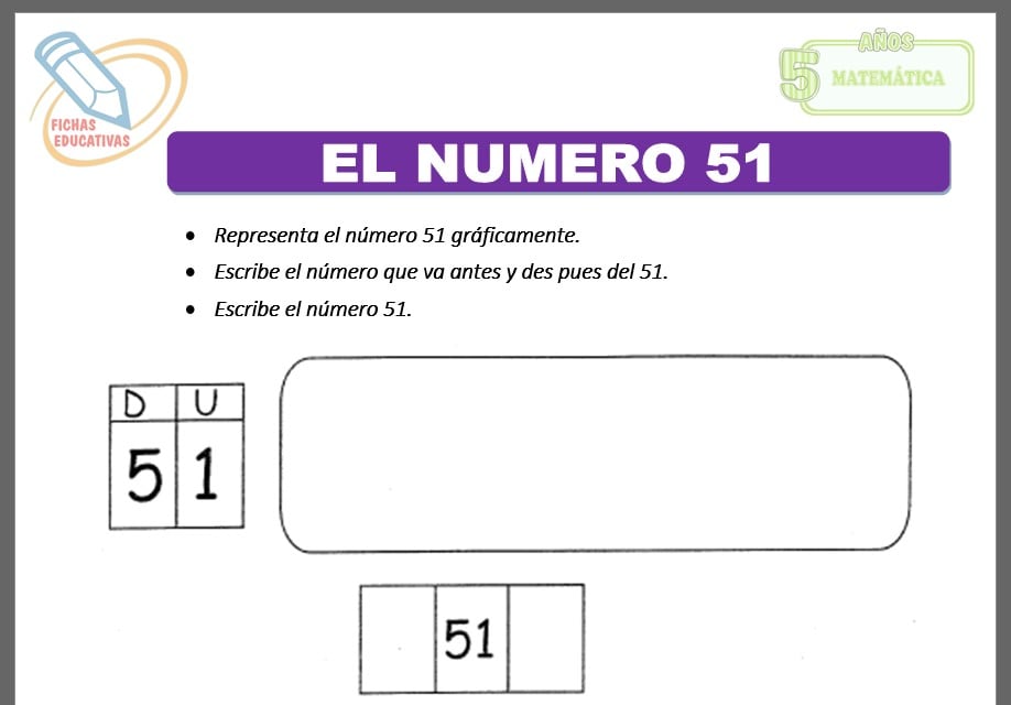 El numero 51 para cinco años