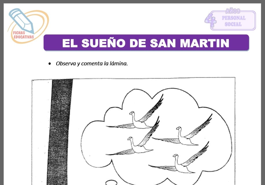 El sueño de san Martin para cuatro años