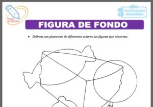 Figura de fondo para tres años