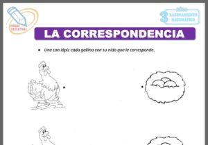 La correspondencia para tres años