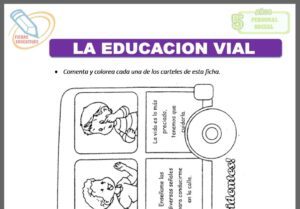 La educación vial para cinco años
