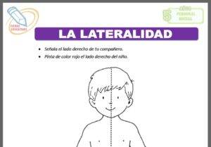 La lateralidad para cinco años