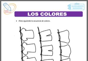 Los colores para tres años