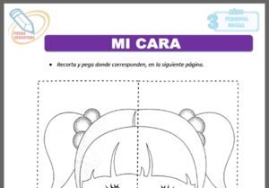Mi cara para tres años