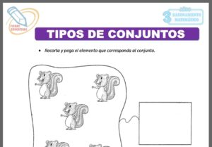 Tipos de conjuntos para tres años