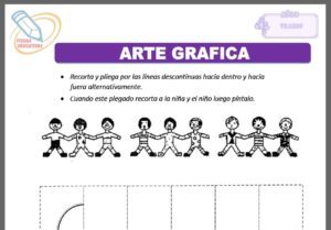 Arte grafica para cuatro años