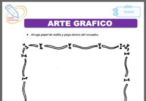 Arte grafico para tres años
