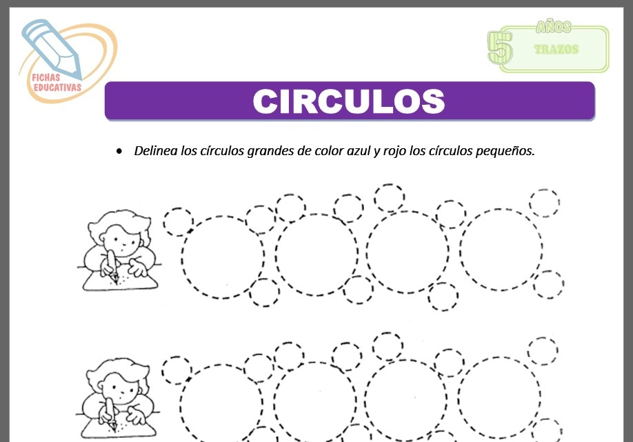 Círculos para cinco años