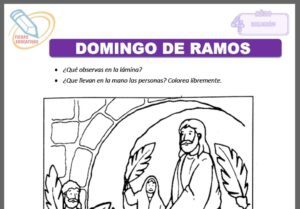 Domingo de ramos para cuatro años