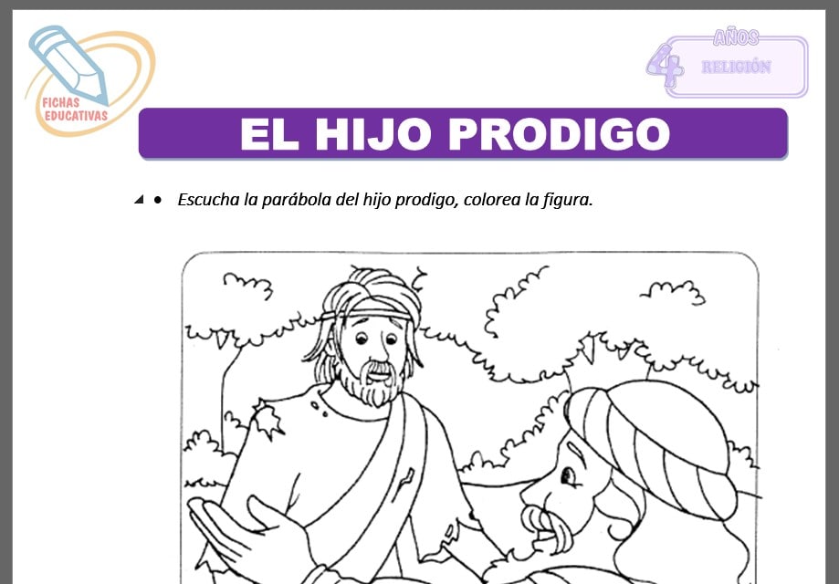 El hijo prodigo para cuatro años El hijo prodigo para cuatro años