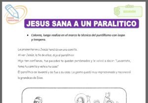 Jesús sana a un paralitico para cinco años