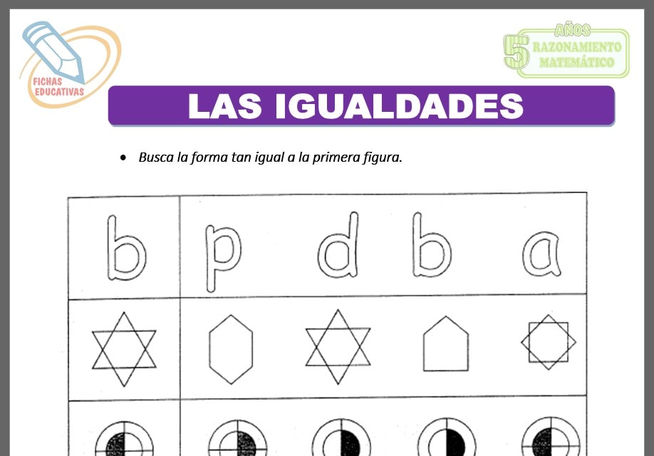 Las igualdades para cinco años