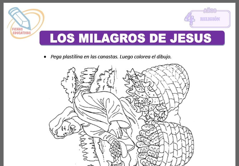 Los milagros de Jesús para cuatro años Los milagros de Jesús para cuatro años