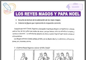 Los reyes magos y papa Noel para cuatro años
