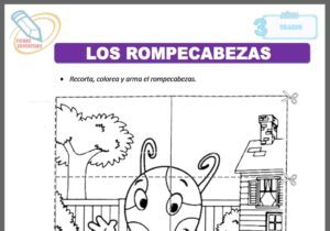 Los rompecabezas para tres años