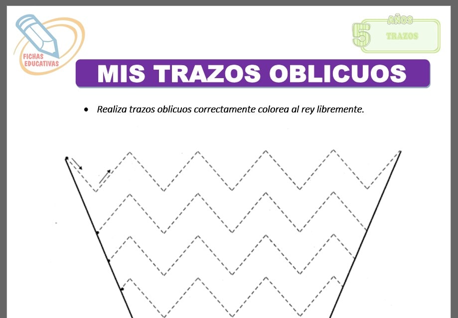 Mis trazos oblicuos para cinco años