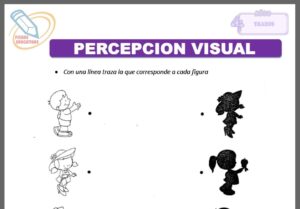 Percepción visual para cuatro años