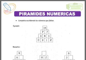 Pirámides numéricas para cinco años