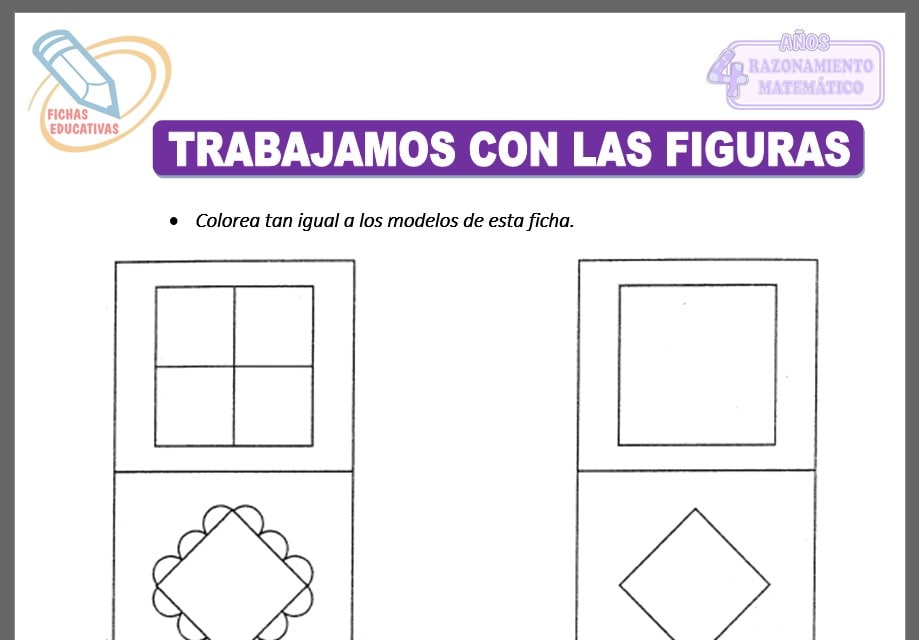 Trabajamos con las figuras para cuatro años