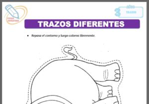 Trazos diferentes para tres años