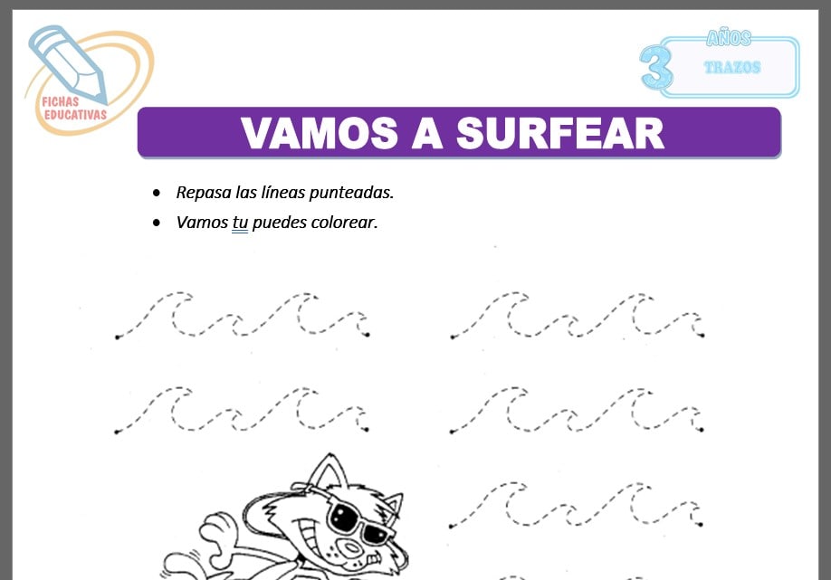 Vamos a surfear para tres años