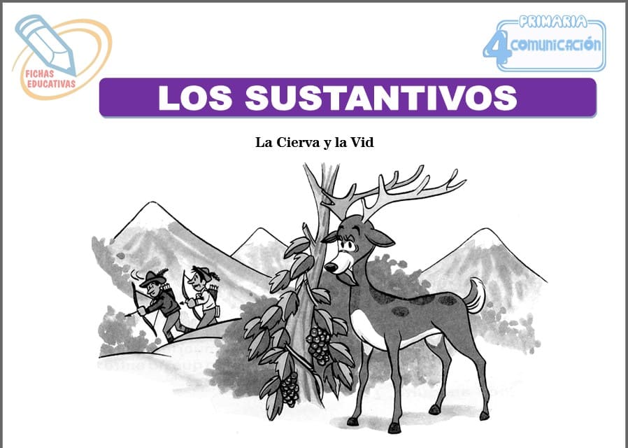 Los sustantivos para cuarto de primaria