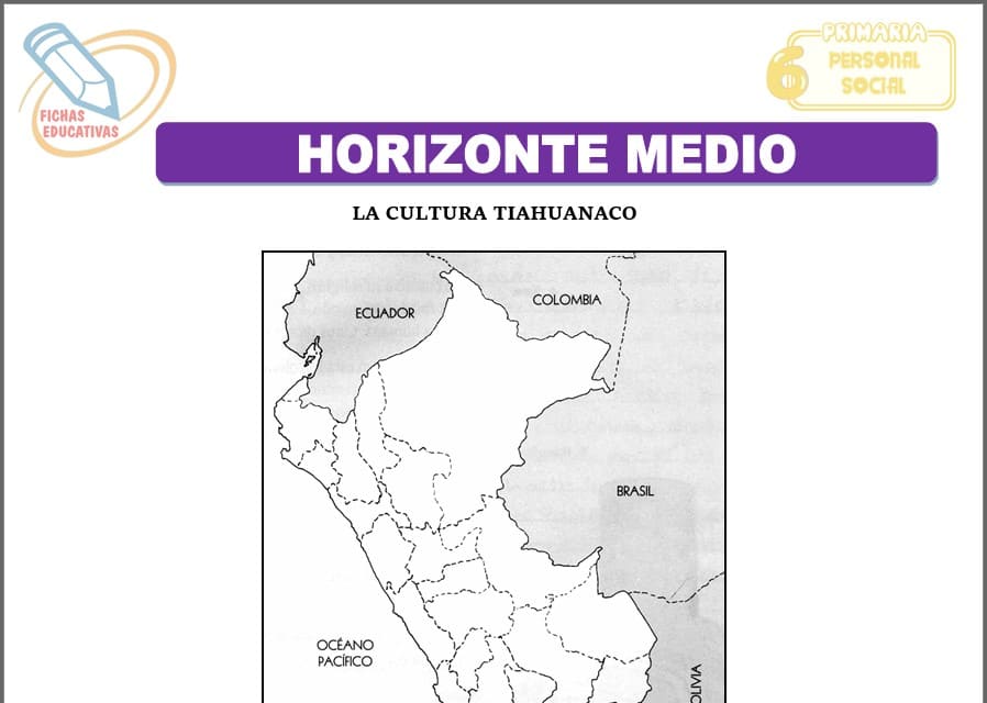 Horizonte medio para sexto de primaria