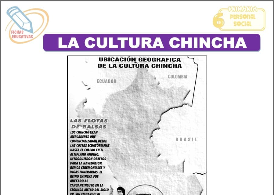 La cultura chincha para sexto de primaria